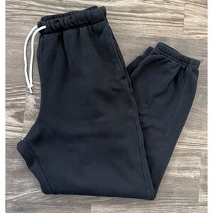 Black Sweatpants M Grunge 90s Y2K Urban Skater Streetwear Clean Girl Classic